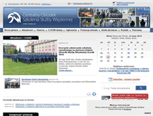 Tablet Screenshot of cossw.pl